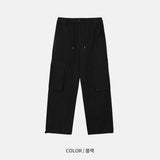 (UNISEX) ジャスティンカーゴワイドパンツ