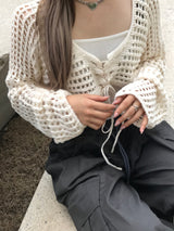 Amber net bolero