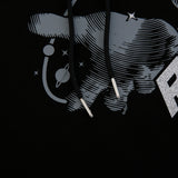 SECRET HAND HOODIE - BLACK (6692510335094)