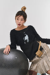 ディアアイレットTシャツ/Dear eyelet t (2 colors)