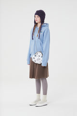 ウィティーバニーフーディージップアップ／WITTY BUNNY HOODIE ZIP UP [LIGHT BLUE]