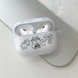 Aloha Puppy AirPods Case_matt