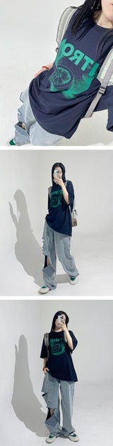 シトロンオーバーフィットTシャツ