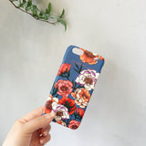 Lisianthus cloudless sky / matt hard case iPhone Galaxy (6587998109814)