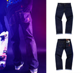 チームスリムデニムパンツ/TEAM / Slim Denim (Blue) Pants