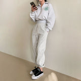 ベロアコーデュロイジョガートレーニングパンツ