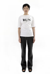 RUN TIE PIMA COTTON T-SHIRT (6599533658230)