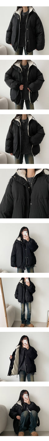 Songi Thick Warm Punching Round Knitwear