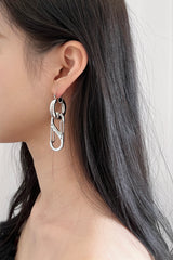 no.4ピアスシルバー / no.4 earring silver