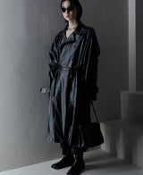 [自主製作] [Restock] ルーカスレザートレンチコート/LUCAS leather trench coat (2 color)