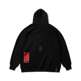 LSD OVERSIZED HEAVY SWEAT HOODIE WHITE / BLACK (4626269241462)