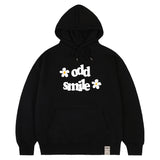 [UNISEX] oddsmile logo flower hoodie