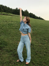 ホライズンデニムセットアップパンツ
