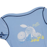 グラフィックポイント半袖ラッシュガード / GRAPHIC POINT SHORT SLEEVE RASHGUARD [SKY]