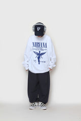 ニルバーナエンジェルロングオーバースリーブT / Nirvana Angel Long Over Sleeve T