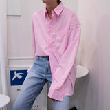 ミニマルノーエージングオーバーサイズシャツ/SI Minimal No-Aging Oversized Shirt (11 colors)