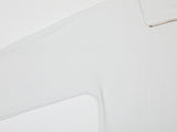ROUND TWO WAY COLLAR ZIP (WHITE)