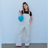 ハンドメイドハートバッグ / HANDMADE HEART BAG, BLUE