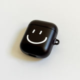スマイルブラック(Airpods マットケース)