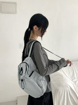 RtiビンテージVネックレースフード長袖Tシャツ