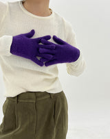 ウールリブラウンドニット/Wool ribbed round knit (3color)