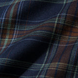 Paded Navy Check Shirts S69 (6603998462070)