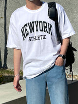 ニューヨークプリントTシャツ / [MADE]NEVERDOWHY NEWYORK PRINTING T-SHIRTS