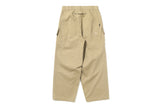 WIDE COTTON CARGO PANTS