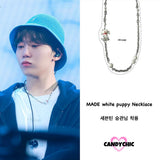 ホワイトパピーネックレス / [seventeen SEUNGKWAN] MADE white puppy Necklace