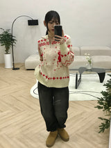 Mirba wide denim pants