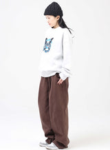 オーバーフィットバタフライスウェットシャツ/Overfit Butterfly Sweatshirt_3color