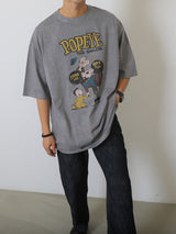 ASCLO Barbell Popeye Short Sleeve T Shirt (2color)