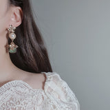 ザビーアンドザフレッシュグリーンガーデンピアス / The Bee and the Fresh Green Garden Piercing
