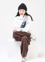 オーバーフィットバタフライスウェットシャツ/Overfit Butterfly Sweatshirt_3color