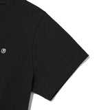 ユニハンドドローイングロゴワーディングtシャツ