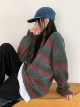 [UNISEX/ WOOL20] Tums gradient dangara mohair knit