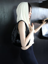 Egg Mini Bag _ Metallic [Black]