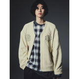 Vローハンド刺繍ジャケット / V-LOW HAND EMBROIDERY JACKET_ECRU
