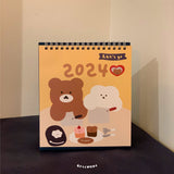 2024 chanibear デスクカレンダー