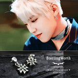 デステニーD1シルバーイヤリング / Destiny-D1 silver earring (4594643632246)