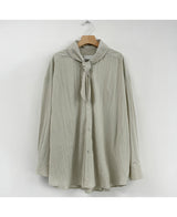 Eco scarf shirt (3 color) (6678006923382)