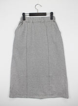 ピンタックドロングスカート / Pin-tucked Long Skirt (3color)