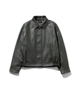 ラムスキンオーバーフィットボンバージャケット/LAMSKIN OVERFIT BOMBER JACKET