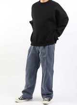 ベーシック2タックデニムパンツ/Basic Two Tuck Denim Pants_2color