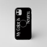 マイカラーケース / My Color Case (Black Slim Hard)