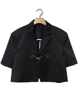 サンダーバックルハーフブレザー / [MADE] Sander Buckle Half Blazer