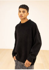 ウールソフトモヘアオーバーサイズニット/WOOL SOFT MOHAIR OVERSIZED KNIT