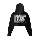 [pre-order 3/30~] SALT & LIGHT CROPPED HOODIE_BLACK (6688310394998)