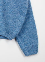 アルパカVネックニット / Alpaca V-neck Knit (6color)