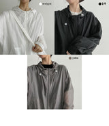 ワットサマーツーウェイフードウィンドブレーカージャンパー / Wat Summer Two-Way Hooded Windbreaker Jumper